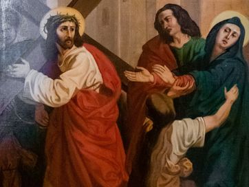 IV. Station: Jesus begegnet seiner Mutter